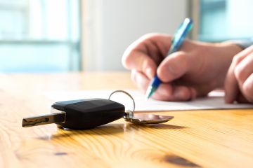 Foto: Autoschlüssel auf Tisch